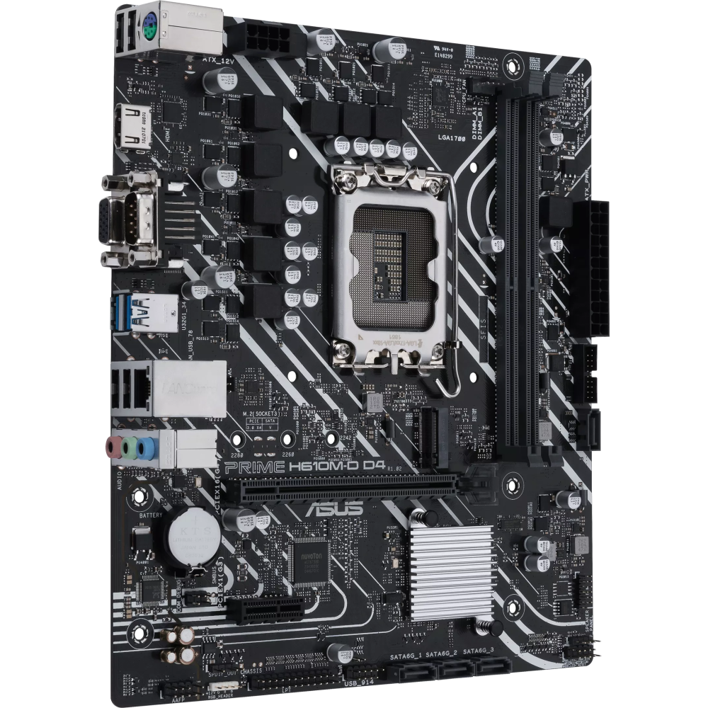 Mainboard ASUS PRIME H610M-D D4 - Foto 2