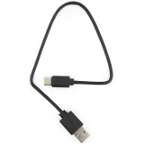 Kabelis USB 2.0 - USB Type-C, 0.3m, Garrison GCC-USB2-AMCM-0.3M