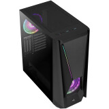 Boîtier AeroCool Visor-G-BK-v1 Black (EN55930/ACCM-PB22023.11)