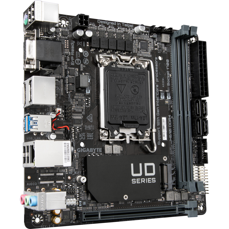 Mainboard Gigabyte H610I DDR4 - Foto 2