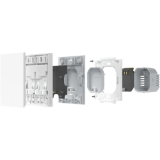 Intelligenter Schalter Aqara Smart Wall Switch H1 White (No Neutral, Single Rocker) (WS-EUK01)