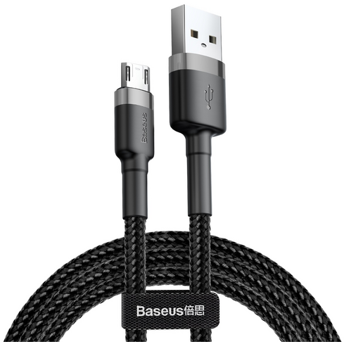 Cable USB A (M) - microUSB B (M), 1m, Baseus CAMKLF-BG1