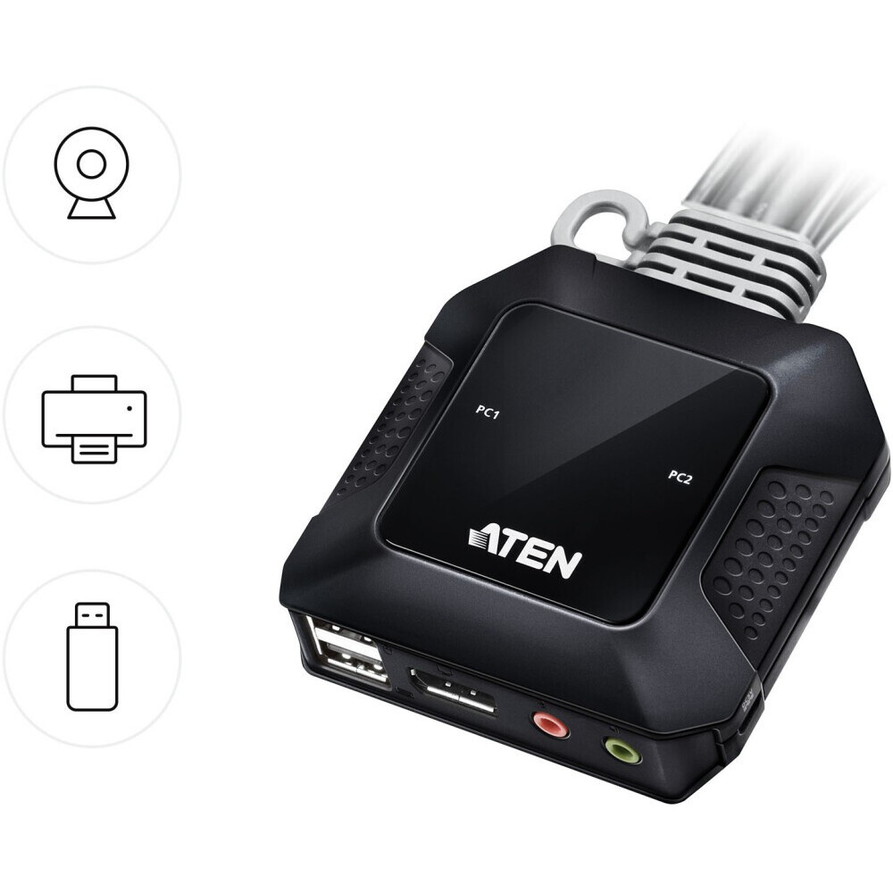 Commutateur KVM ATEN CS52DP - Foto 5