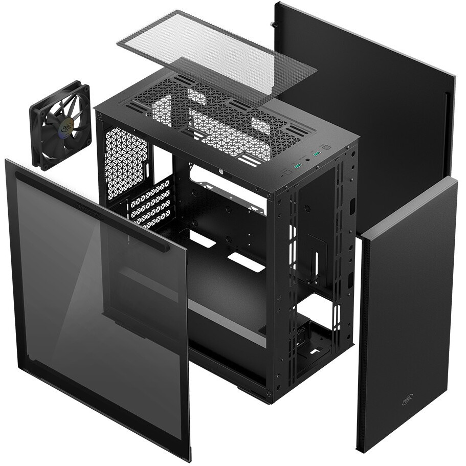Datoru korpuss DeepCool MACUBE 110 Black - foto 12