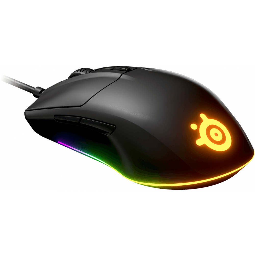 Pele SteelSeries Rival 3 Black (62513)