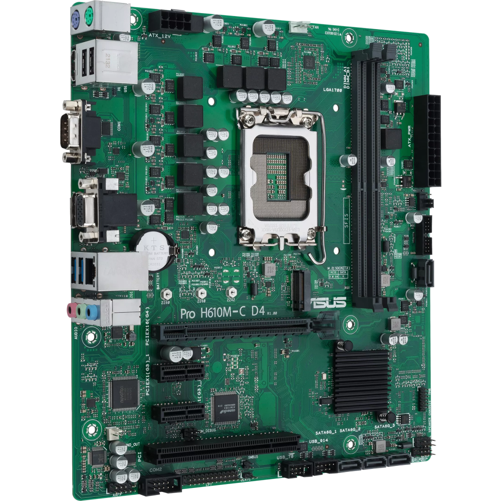 Mainboard ASUS PRO H610M-C D4-CSM - Foto 2