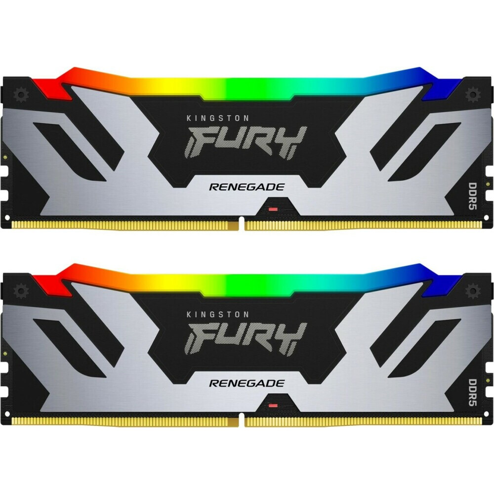 Arbeitsspeicher 32GB DDR5 6400MHz Kingston Fury Renegade RGB (KF564C32RSAK2-32) (2x16GB KIT) - Foto 2