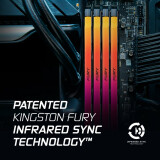 Arbeitsspeicher 32GB DDR5 6400MHz Kingston Fury Renegade RGB (KF564C32RSAK2-32) (2x16GB KIT)