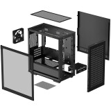 Boîtier DeepCool CH370 Black (R-CH370-BKNAM1-G-1)