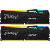 Arbeitsspeicher 64GB DDR5 5600MHz Kingston Fury Beast RGB (KF556C40BBAK2-64) (2x32GB KIT)