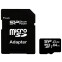 Atmiņas kartes 64Gb MicroSD Silicon Power Elite + SD adapter (SP064GBSTXBU1V10-SP)