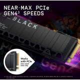 SSD 1TB WD Black SN850X (WDS100T2XHE)