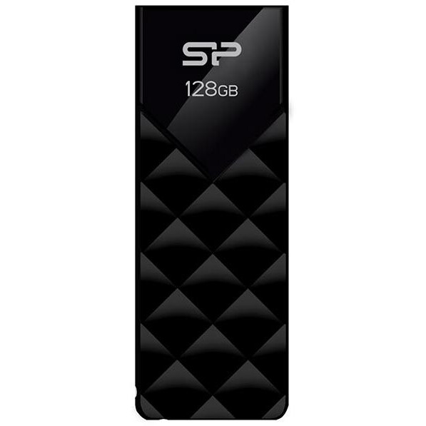USB zibatmiņa 128Gb Silicon Power Blaze B03 Black (SP128GBUF3B03V1K)