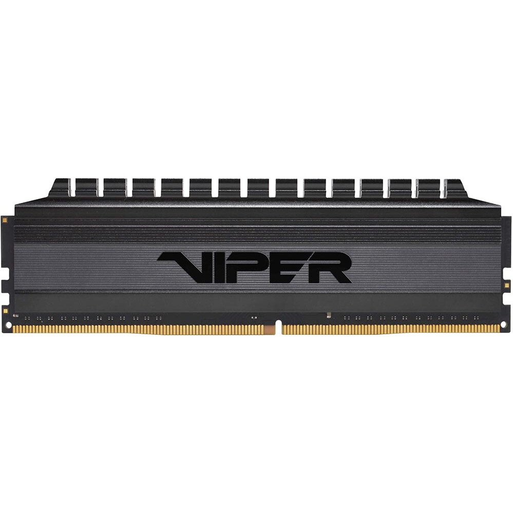 Operatīvā atmiņa Patriot Viper 4 Blackout 8Gb 3200MHz DDR4 CL16 KIT of 2x4GB (PVB48G320C6K) - foto 2
