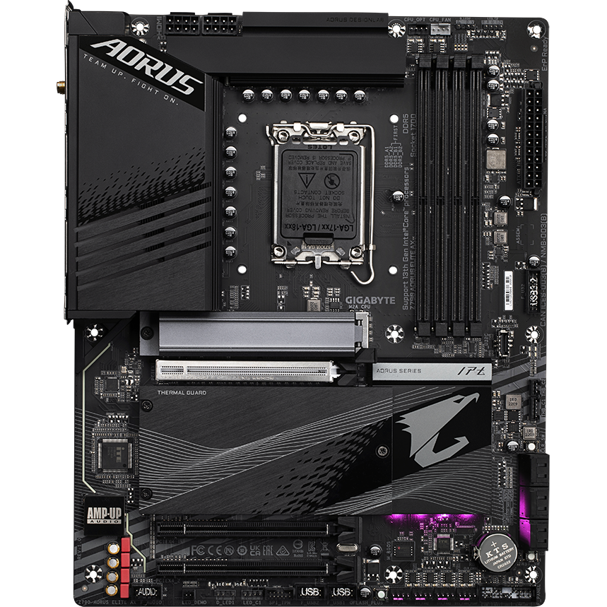 Motherboard Gigabyte Z790 AORUS ELITE AX - Z790 AORUS ELITE AX (rev. 1.0/rev. 1.1)