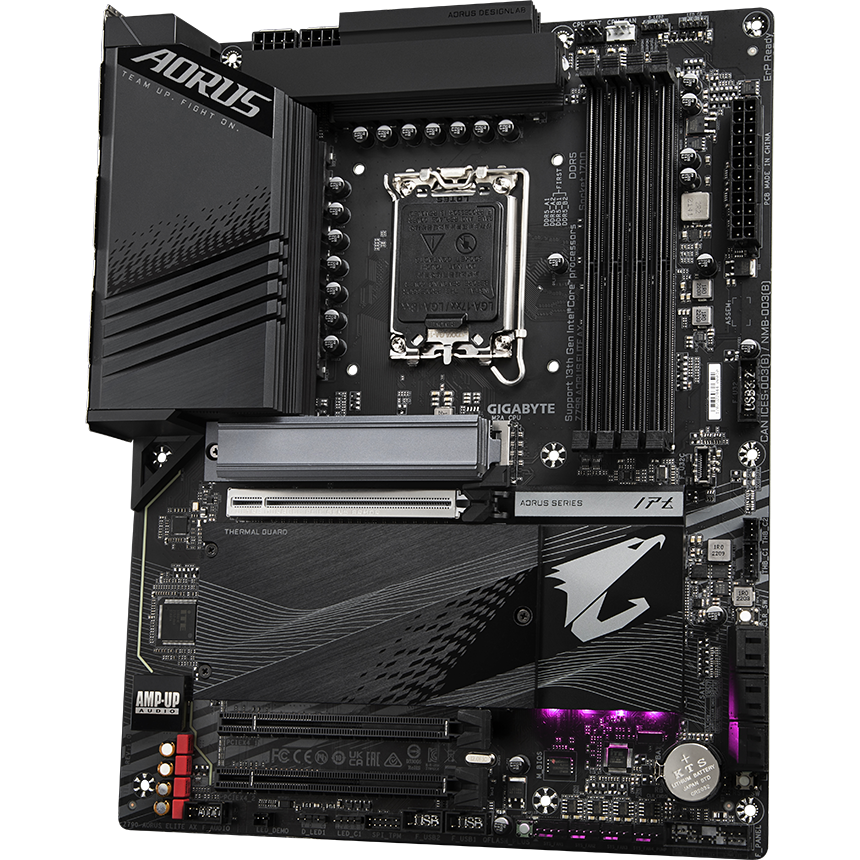Motherboard Gigabyte Z790 AORUS ELITE AX - Z790 AORUS ELITE AX (rev. 1.0/rev. 1.1) - photo 3