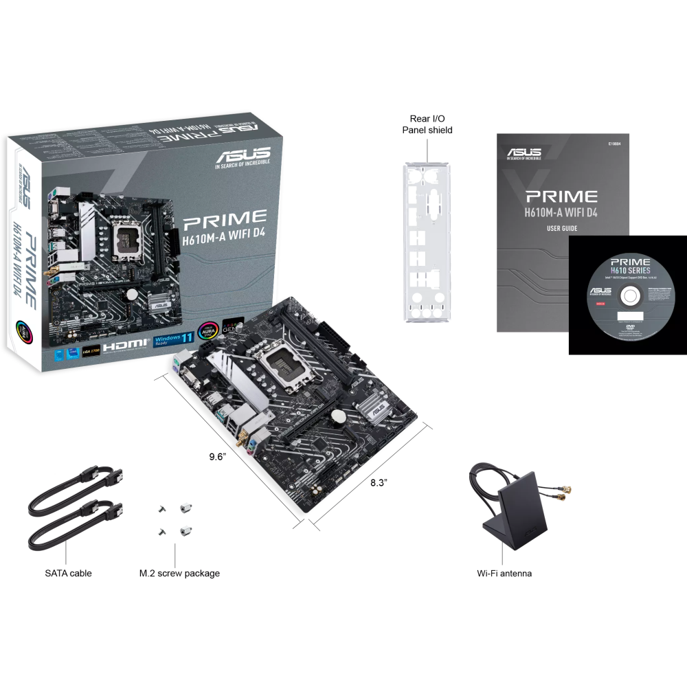 Carte mère ASUS PRIME H610M-A WIFI D4 - photo 5