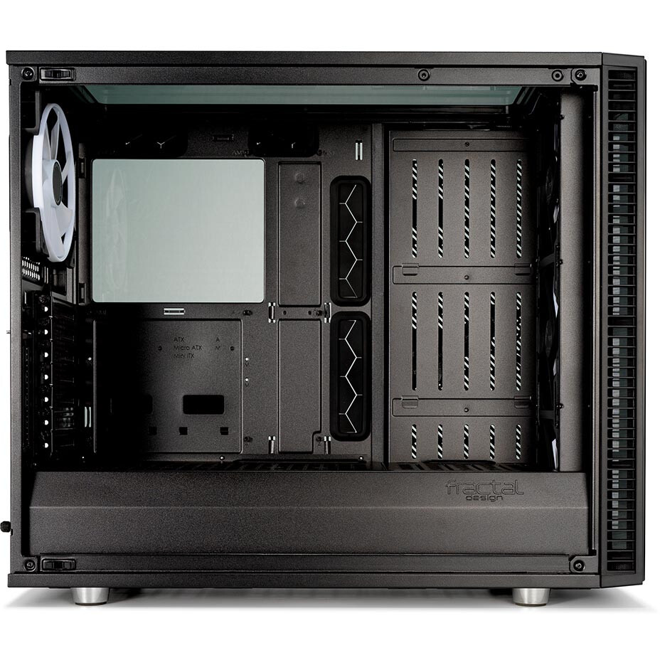 Datoru korpuss Fractal Design Define S2 Vision RGB TG Blackout - FD-CA-DEF-S2V-RGB-BKO-TGD - foto 10