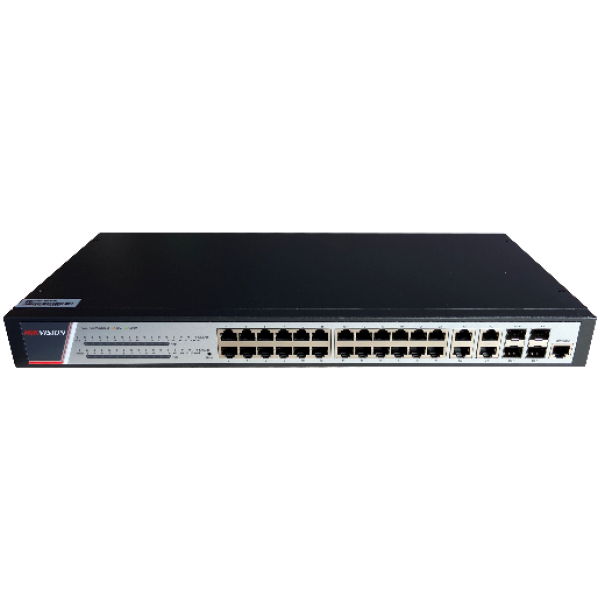 Commutateur (switch) Hikvision DS-3E2528P(B)