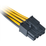 Adapter 6-pin PCI-E - 8-pin EPS, 0.15м, Akasa AK-CB051