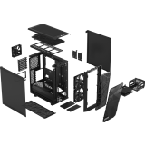 Boitiers PC Fractal Design Meshify 2 Compact TG Dark Tint Black (FD-C-MES2C-02)