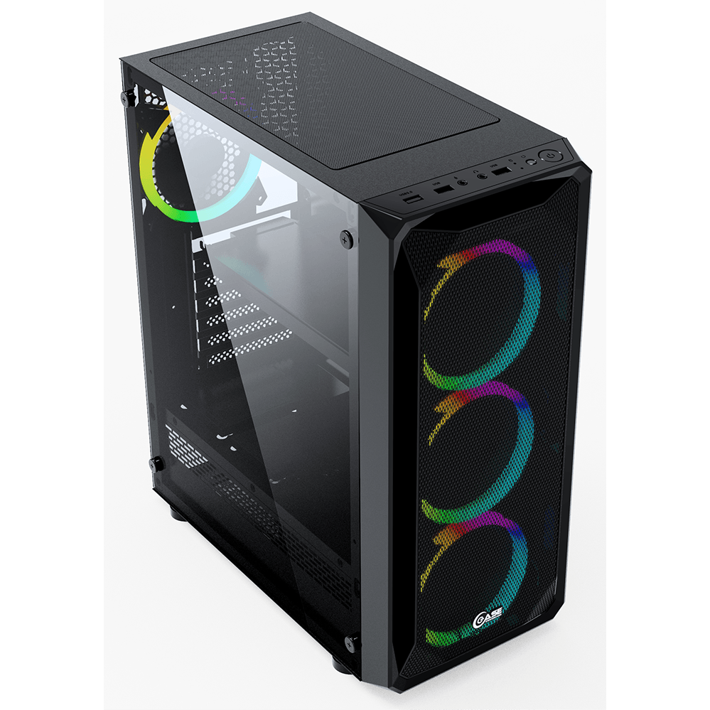 Boitiers PC Powercase Mistral Z4 Mesh RGB Black - CMIZB-R4 - photo 4