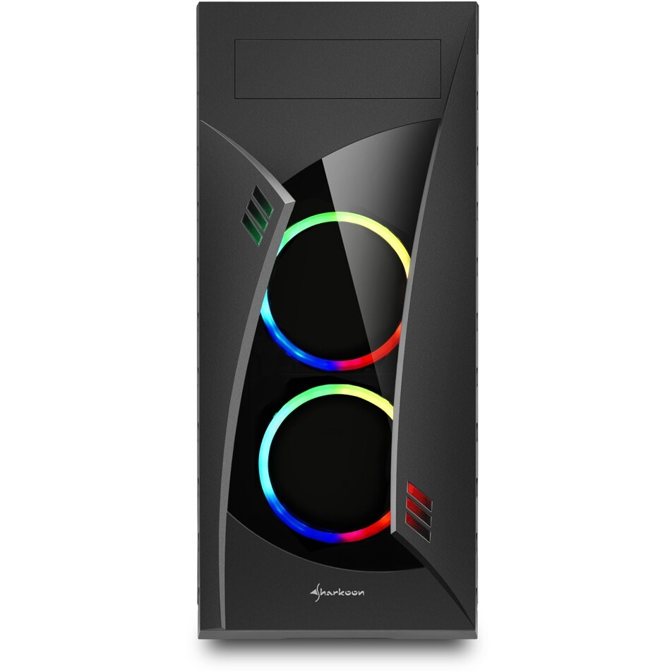 Datoru korpuss Sharkoon NIGHT SHARK RGB - foto 2
