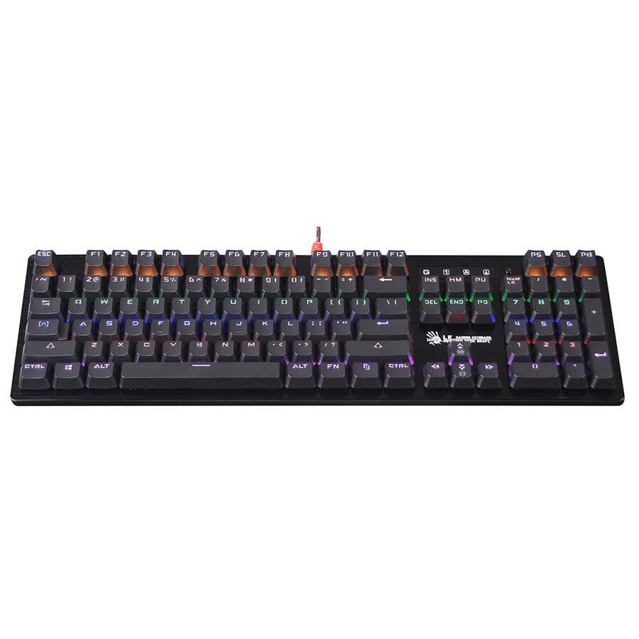 Tastatūra A4Tech Bloody B820R (Red Switches) Black - foto 3