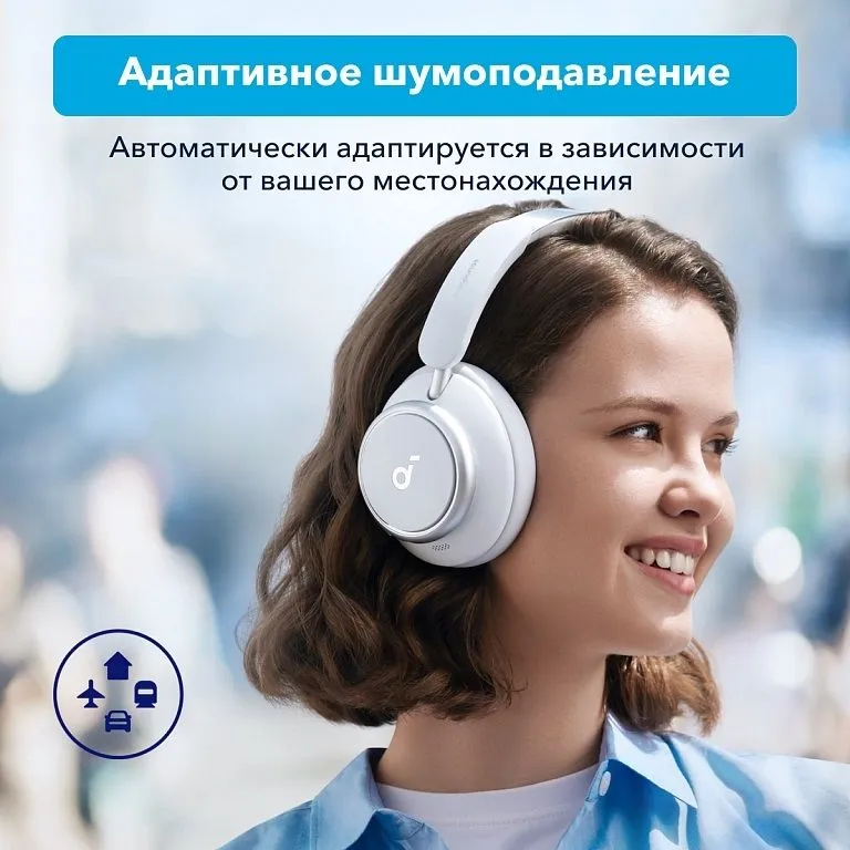 Headset Anker Soundcore Space Q45 White - A3040G21 - Foto 2