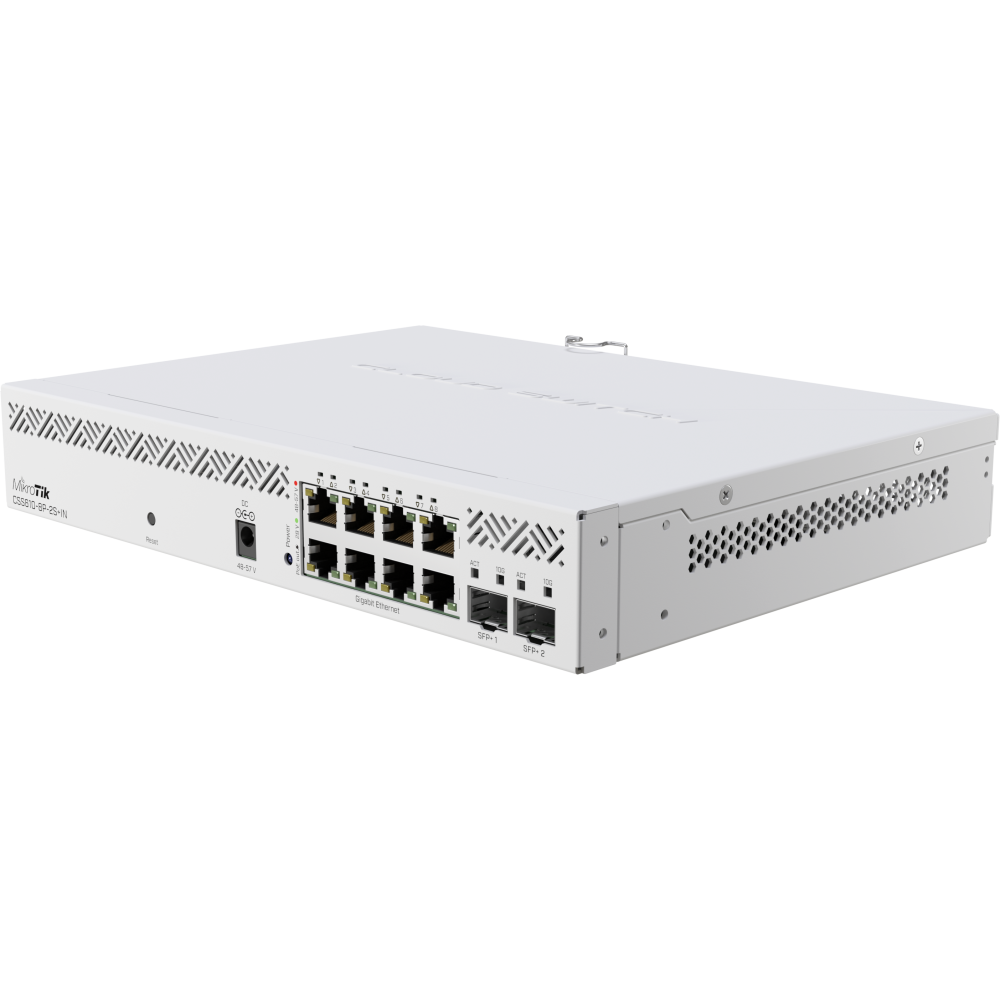 Commutateur (switch) MikroTik CSS610-8P-2S+IN