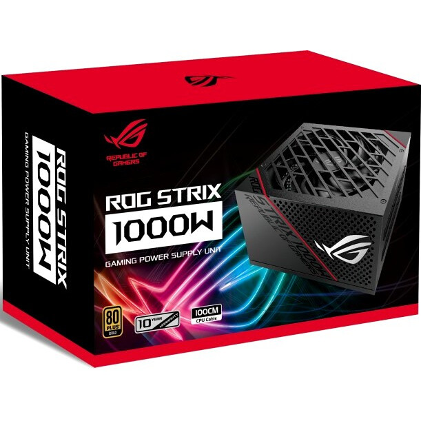 Barošanas bloks 1000W ASUS ROG-STRIX-1000G - 90YE00A5-B0NA00 - foto 15