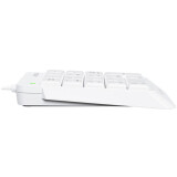 Ciparu bloks A4Tech Fstyler FK13P White