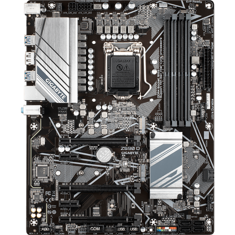 Pamatplate Gigabyte Z590 D