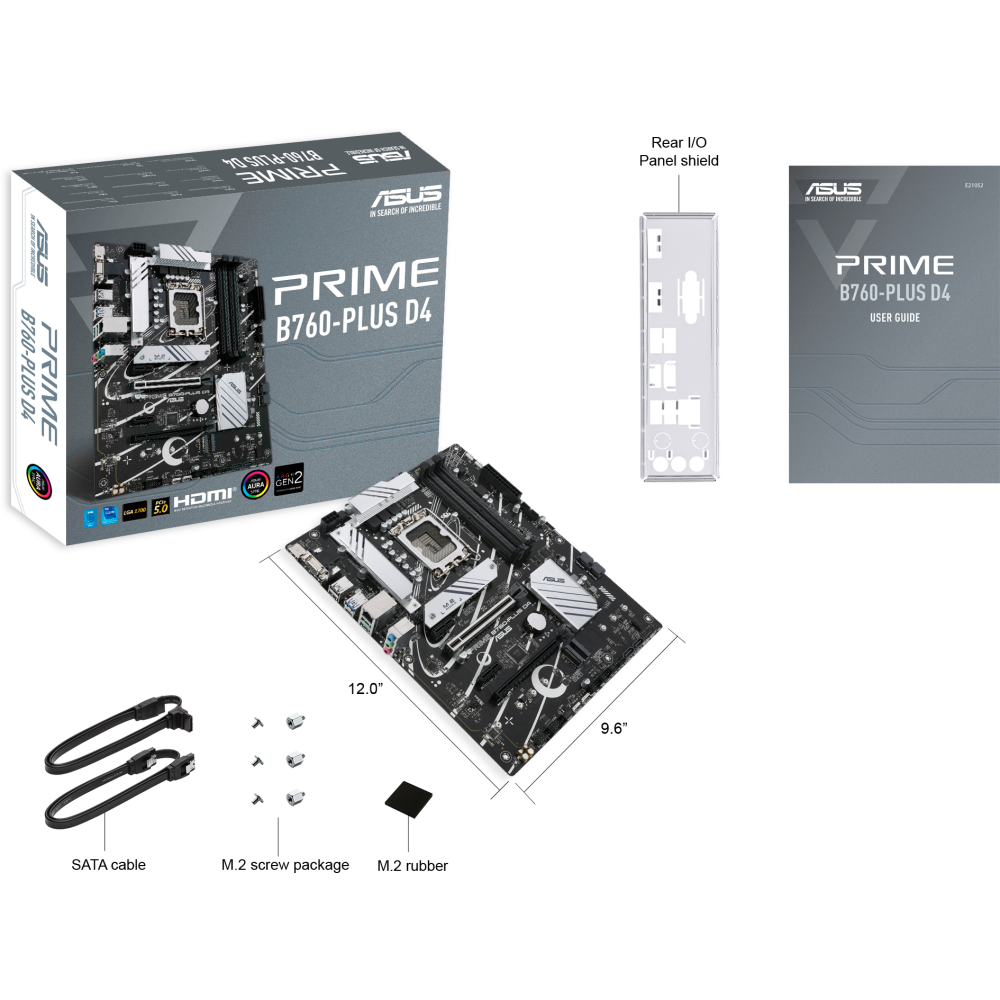 Mainboard ASUS PRIME B760-PLUS D4 - Foto 5