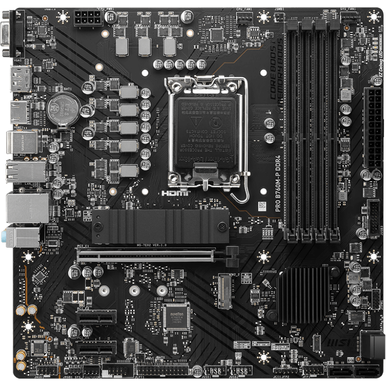 Motherboard MSI PRO B760M-P DDR4