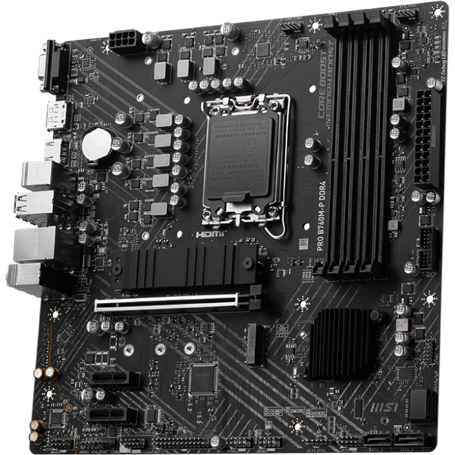Motherboard MSI PRO B760M-P DDR4 - photo 2