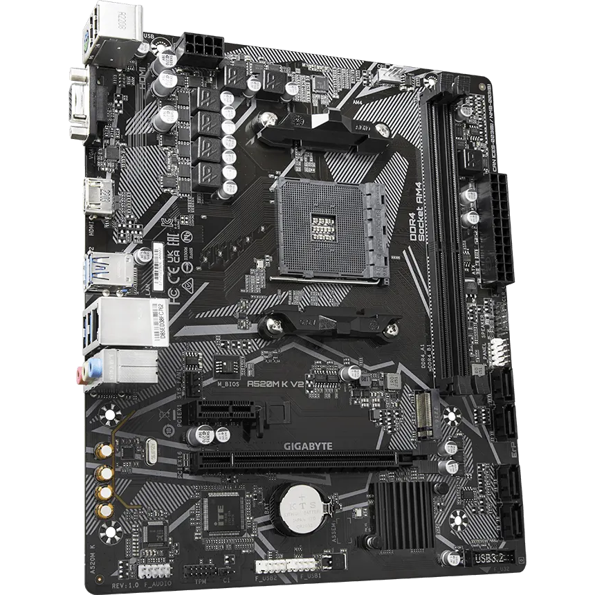 Carte mère Gigabyte A520M K V2 (rev. 1.0/1.1) - photo 2