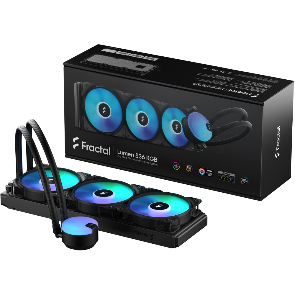 Système de refroidissement liquide Fractal Design Lumen S36 v2 RGB - FD-W-L1-S3612 - photo 7