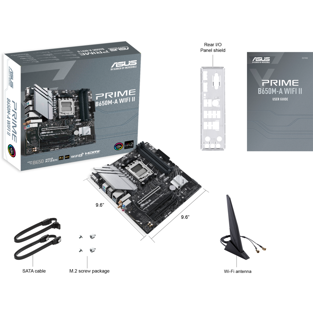 Motherboard ASUS PRIME B650M-A WIFI II - photo 5