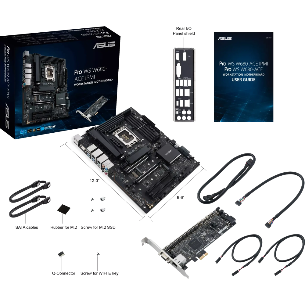 Mainboard ASUS PRO WS W680-ACE IPMI - Foto 7