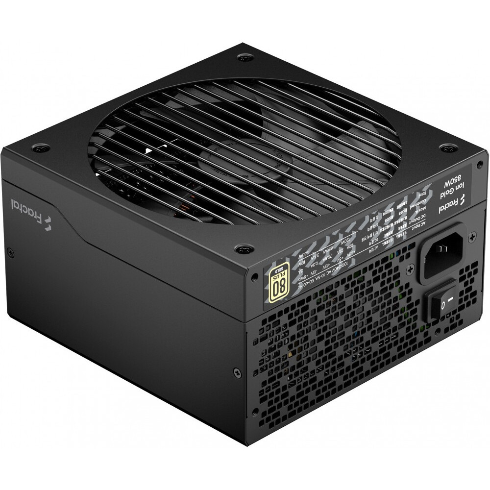 Barošanas bloks 850W Fractal Design Ion Gold (FD-P-IA2G-850-EU) - foto 3