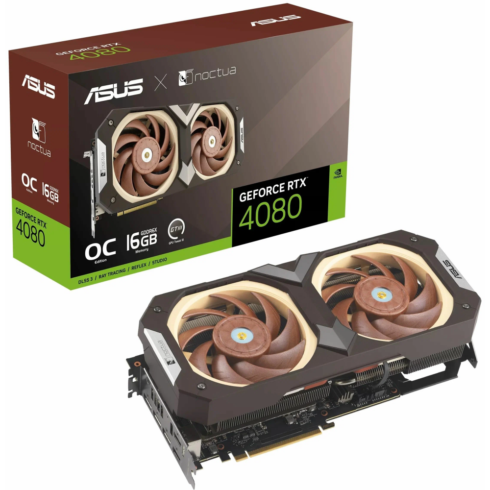 Carte graphique NVIDIA GeForce RTX 4080 ASUS 16GB (RTX4080-O16G-NOCTUA) - photo 7