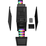 Boîtier DeepCool CH560 ARGB Digital Black (R-CH560-BKAPE4D-G-1)