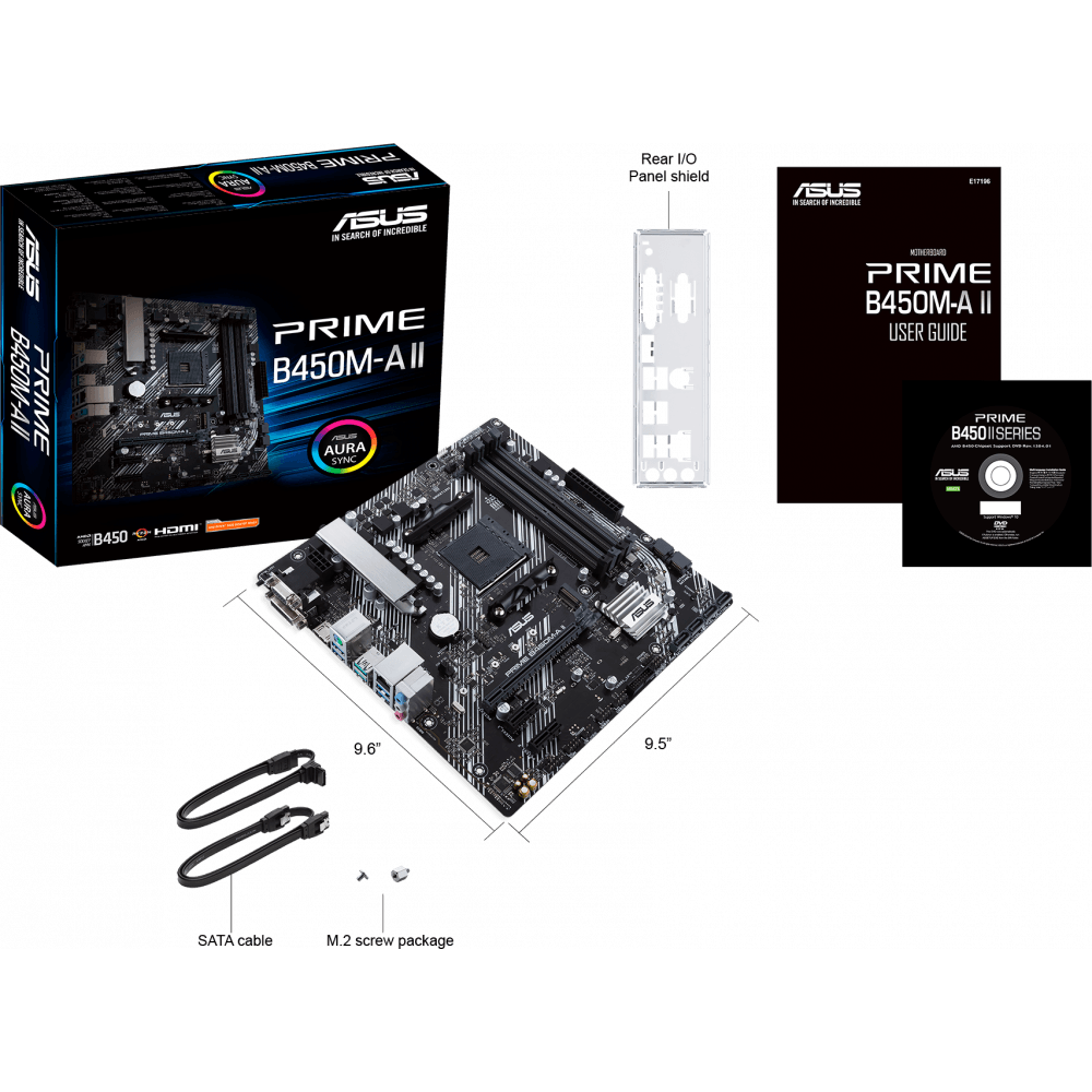 Pamatplate ASUS PRIME B450M-A II - foto 5