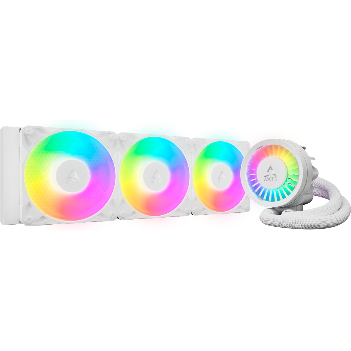 Liquid cooling system Arctic Liquid Freezer III Pro 360 ARGB White - ACFRE00188A