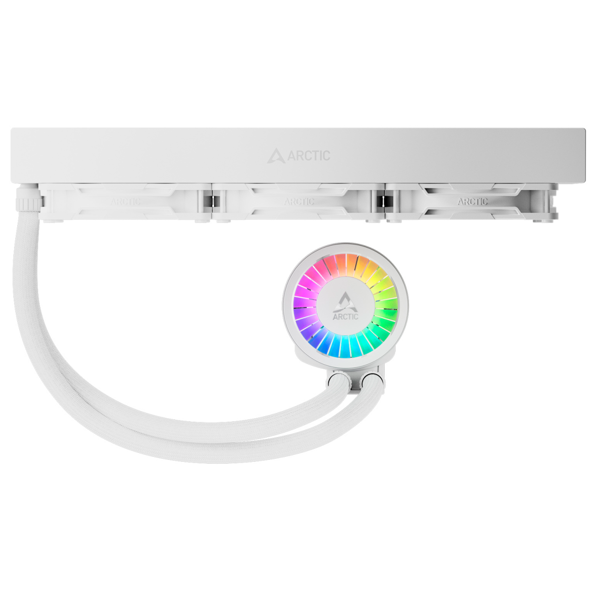 Liquid cooling system Arctic Liquid Freezer III Pro 360 ARGB White - ACFRE00188A - photo 3