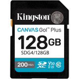 carte mémoire 128GB SD Kingston Canvas Go! Plus (SDG4/128GB)