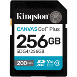 Carte mémoire 256GB SD Kingston Canvas Go! Plus (SDG4/256GB)