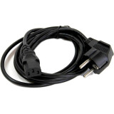 Barošanas kabelis Schuko - IEC-320-C13, 1.8m, VCOM CE021-CU0.5-1.8M