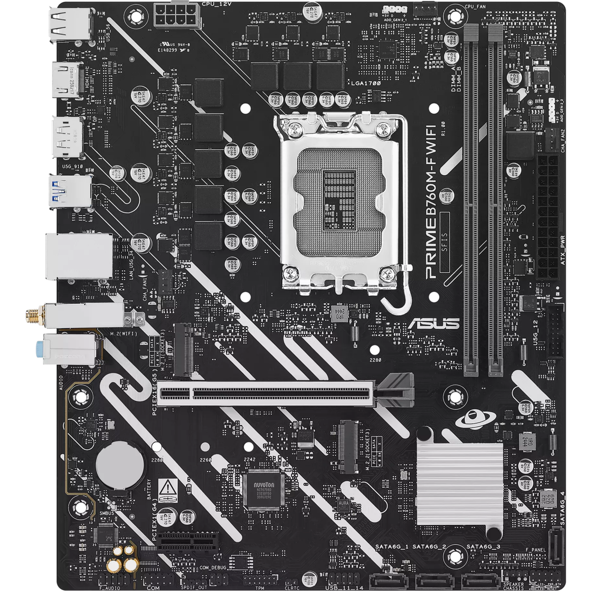 carte mère ASUS PRIME B760M-F WIFI